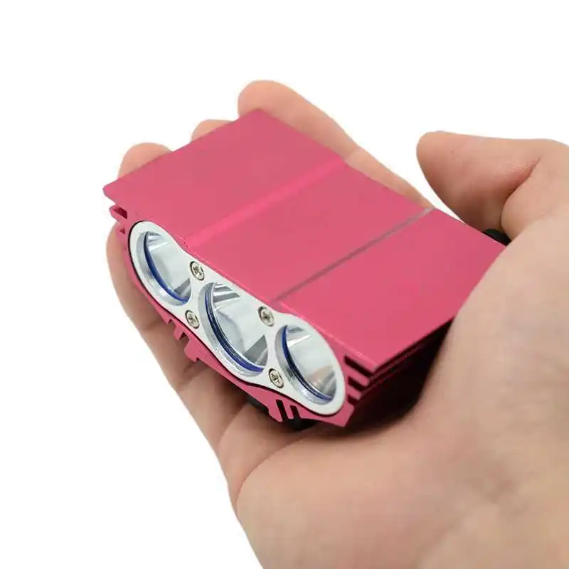 T6 светодиодный велосипедный передний светильник головной USB Перезаряжаемый 4