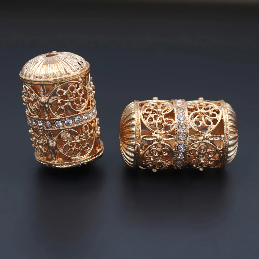 10 шт. золотые металлические бусины-разделители 2 5 мм