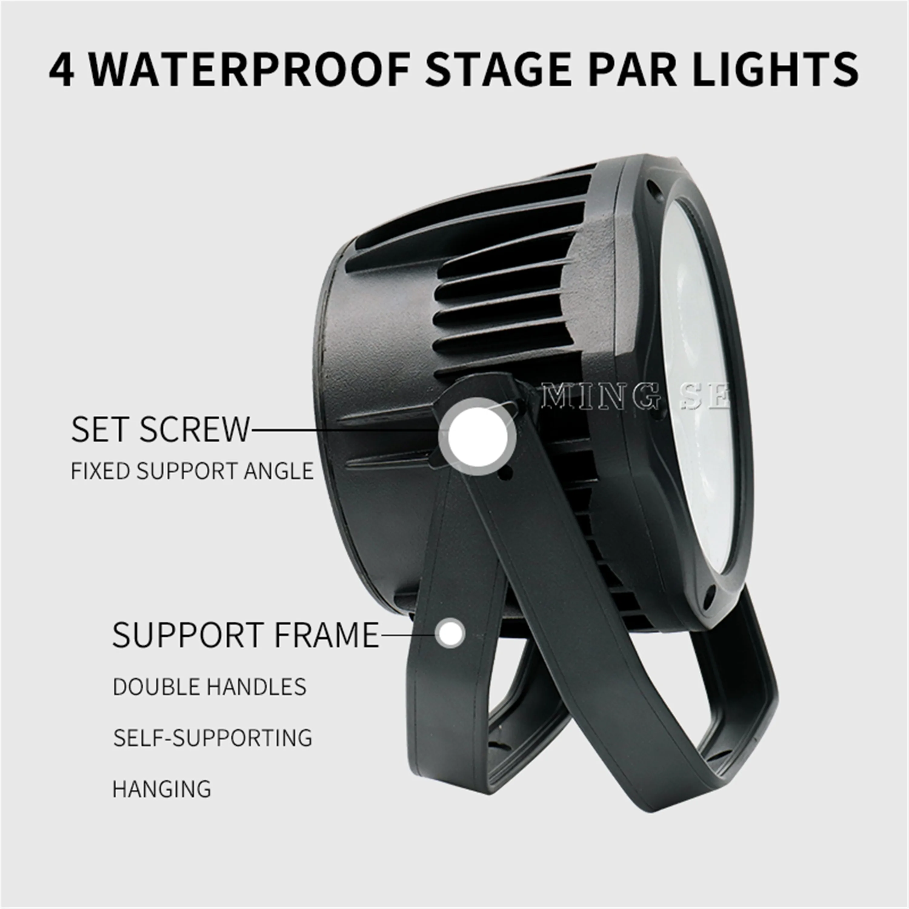 4X18W RGBWA UV 6in1 Par Led Наружное освещение для сцены высокая яркость водонепроницаемый