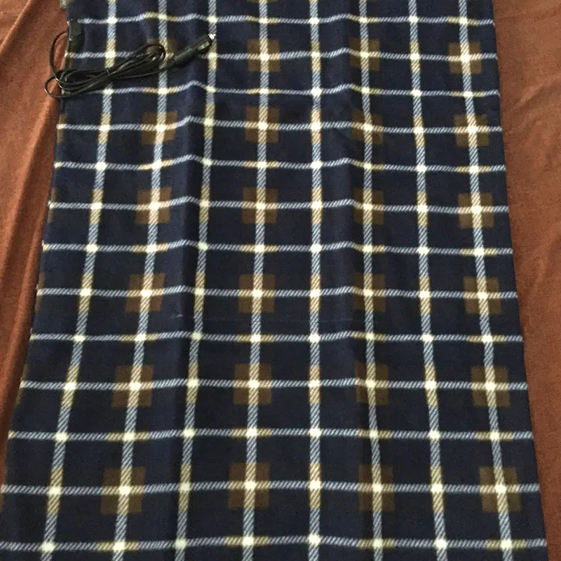 Электрическое одеяло с подогревом для автомобиля 150x110 см 12 В энергосберегающее