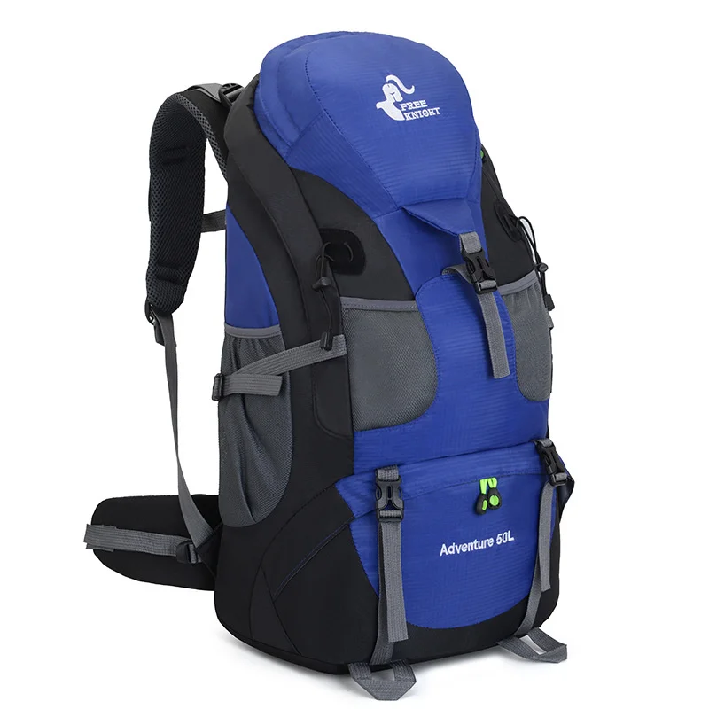 

Спортивные сумки для альпинизма на открытом воздухе, вместительный дорожный рюкзак 50 л, сумки для кемпинга и пешего туризма, дорожный ранец,...