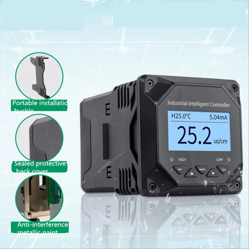 

TDS Electrode Probe 485 Communication Pure Water Conductivity Tester Analyzers 0-20/0-200/0-2000 uS/cm