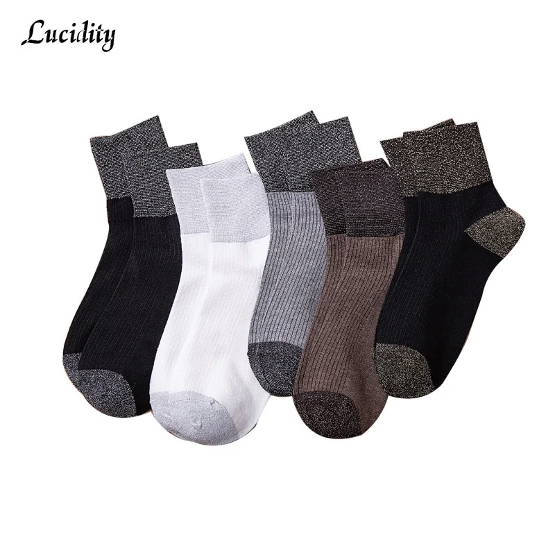 3pairs/lot=6pieces Autumn Winter Womens Fashion Socks Breathable Long Tube Color Matching Vertical Ladies Cotton | Женская одежда
