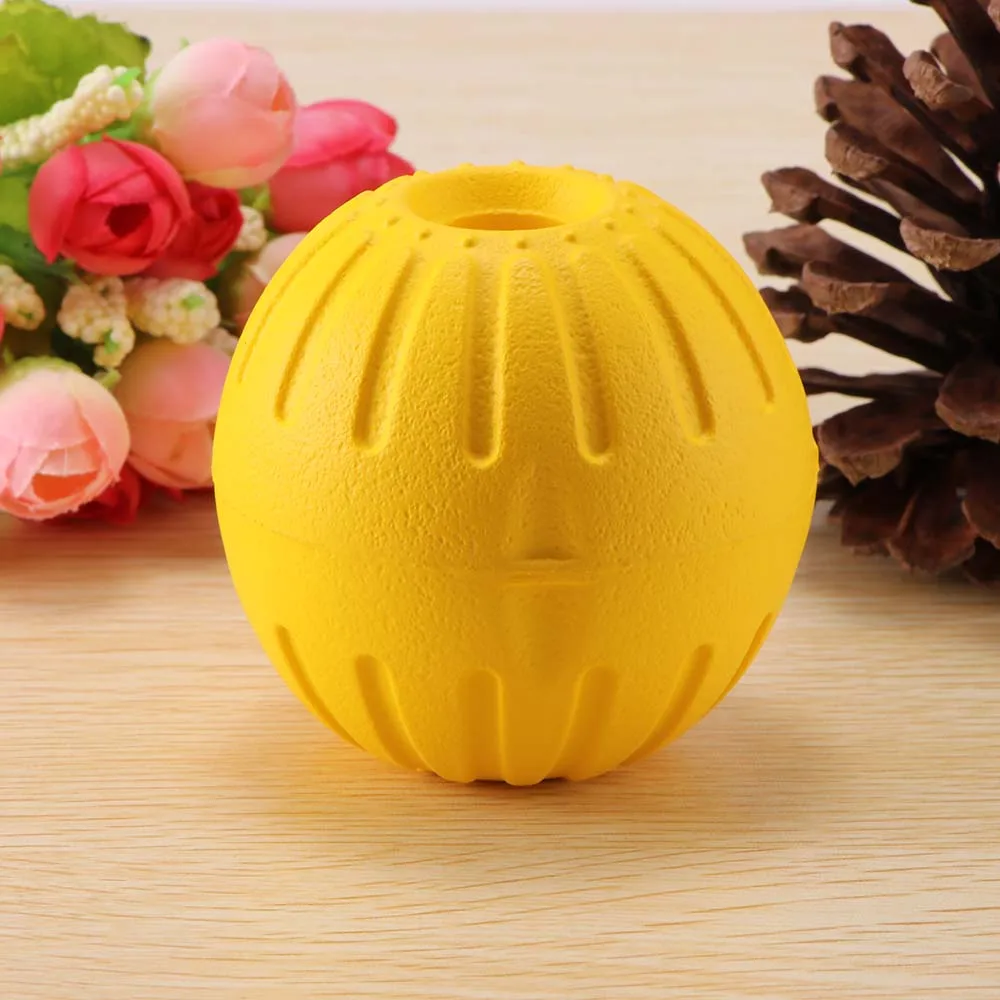 Портативный EVA шар полый укуса упорное животное собака обучение игры выборки