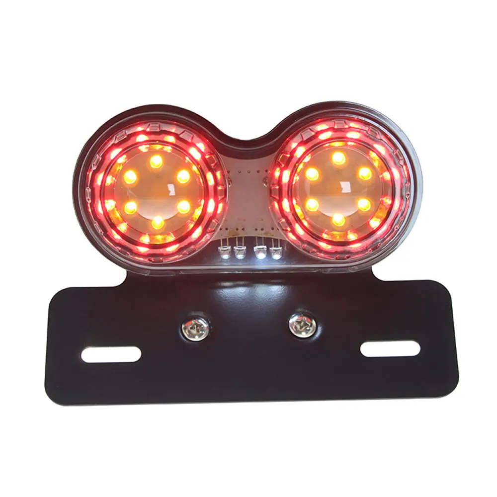 Светодиодный задний светильник 12 В двойной светодиодный стоп-сигнал