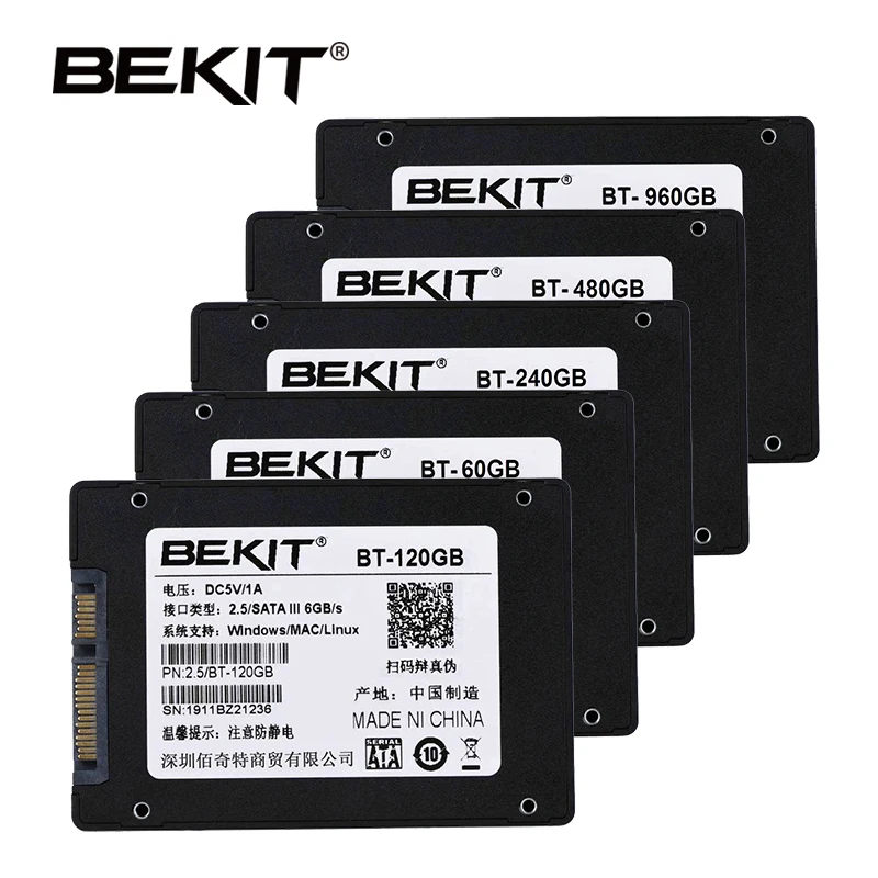 Бекит SSD 360 гб 240 ГБ 120 480 720 960 1 ТБ 2 5 жесткий диск твердотельных дисков &quotвнутренний