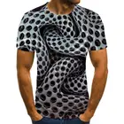 Новинка 2021, Мужская футболка, 3D креативная футболка с облачным графическим рисунком, Летние повседневные топы, модная рубашка с круглым вырезом, женская уличная одежда