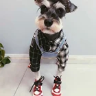 Дизайнерская обувь для собак, роскошные ботинки для собак, модные кроссовки для маленьких и средних собак, обувь для чихуахуа, французского бульдога, для щенков, TB-001