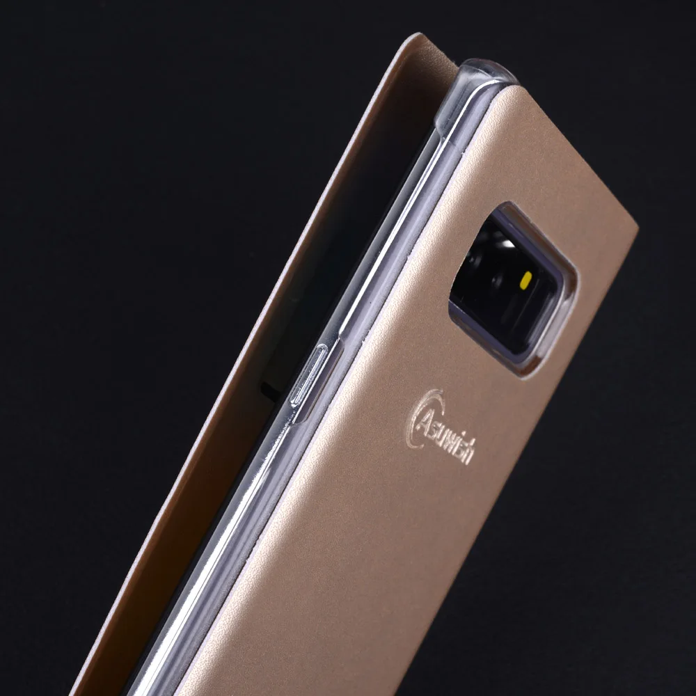 Кожаный чехол кошелек с откидной крышкой для Samsung Galaxy Note 8 N950 ударопрочный