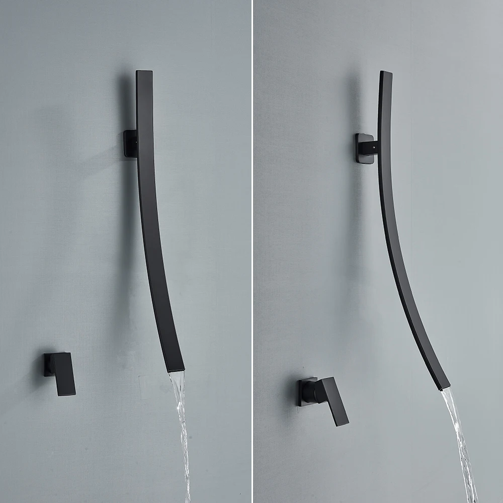 27 5 дюймов смеситель для раковины кран настенный ванной с одной ручкой Горячая