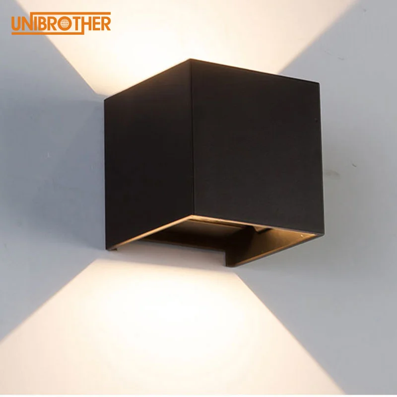 

Indoor Wall Lamp 6W/12W LED Modern Aluminium Wall Light Aisle Stair Decorate Lighting Fixture Bedroom Room Lights