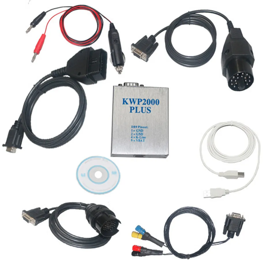 Программатор KWP2000 Plus ECU Remap ЭБУ инструмент для перезаписи восстановления и