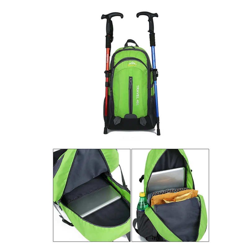 40 л водонепроницаемая сумка для путешествий прогулок Сумка с USB зарядкой|Мужские