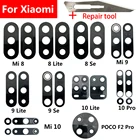 Крышка для объектива задней камеры Xiaomi Note 10 Lite, Mi 9T, 10, 8 Lite, 9 Se, 10T Pro, Poco F1, F2 Pro, X2, 2 шт.