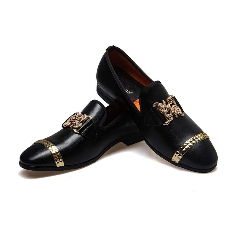 Туфли MEIJIANA мужские под змеиную кожу кожа шлепанцы для курения плоская подошва