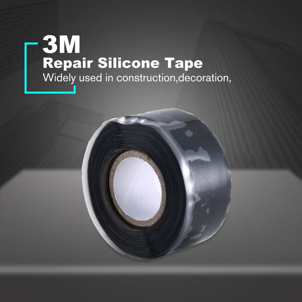 3M водостойкая самоклеящаяся силиконовая ремонтная лента с высокой вязкостью для