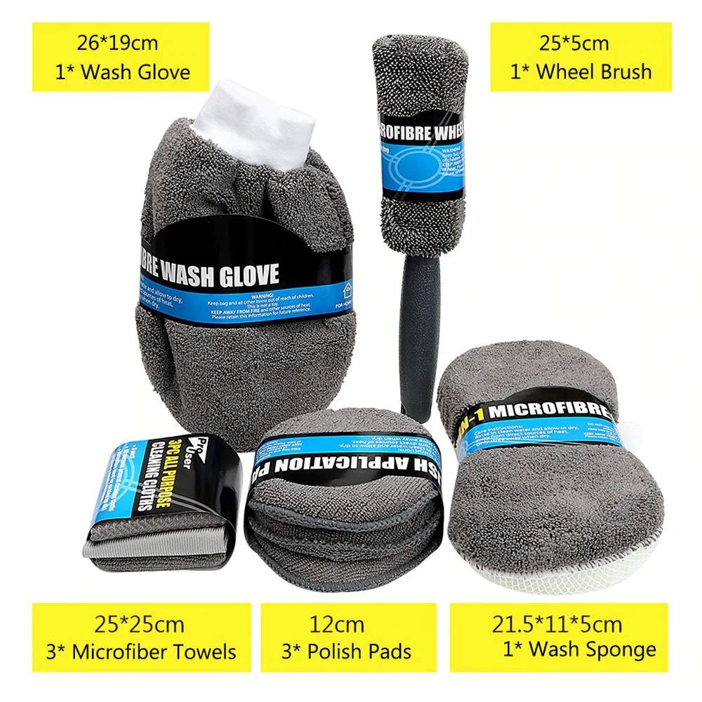 

Plush Car Care Microfiber Towel Super Absorbent Washing 30*60 30*40 Style Wiping Cleaning Polishing Microfiber Towel Car