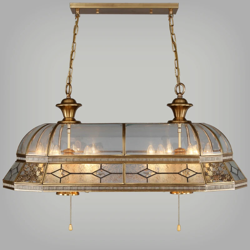 

Europe Palace Baroque Style Pendant Lights LED E14 E27 Big Vintage Copper Hanging Lamp Loft for Hotel Restaurant Living Room Bar