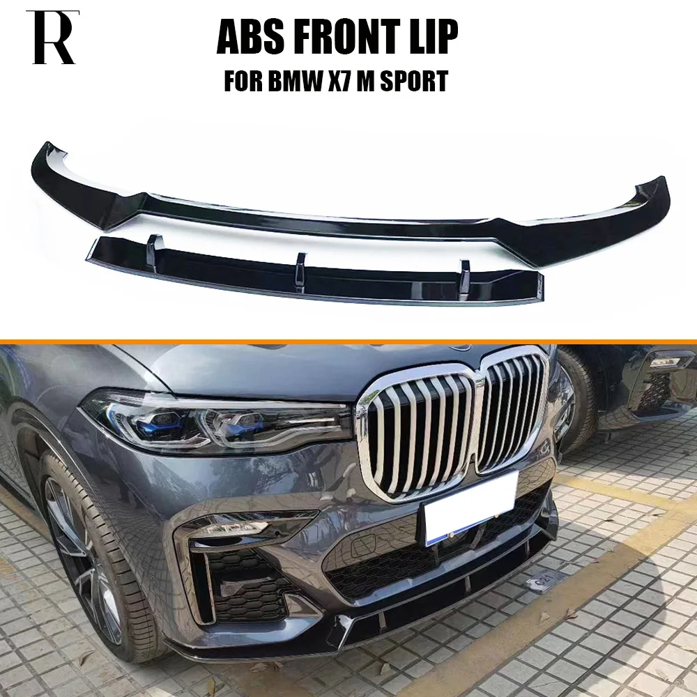 Черный Передний бампер из АБС-пластика для подбородка G07 New X7 с M спортивпосылка