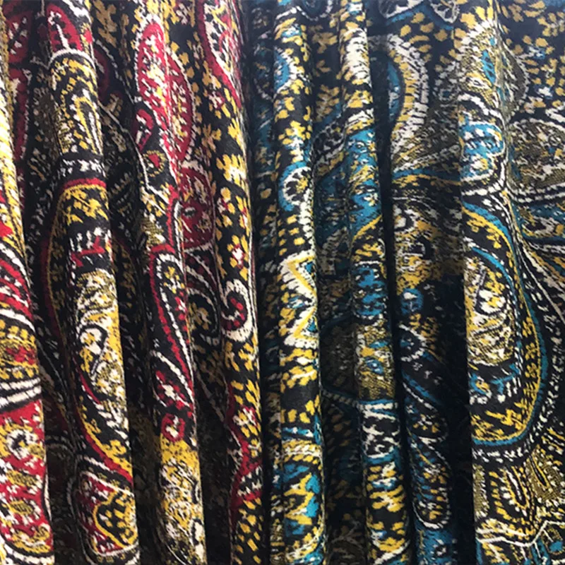 

180 Cm Wide Australian Velvet Apparel Fabric Custom Knitted Mink Velvet Wool Jacquard Dress Fabrics Per Meter for Sewing