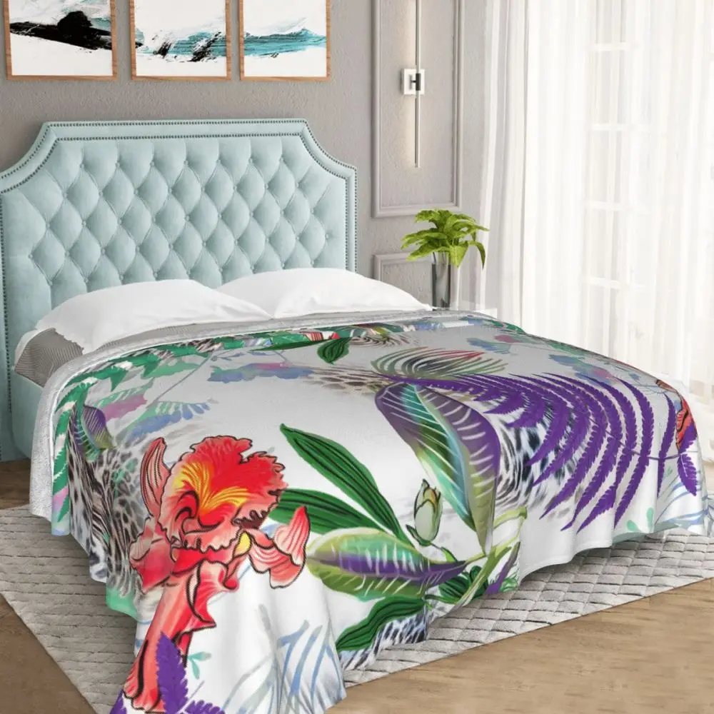 150x220 см Покрывало Одеяло красный Эйфелева башня фон с печатным рисунком мягкая