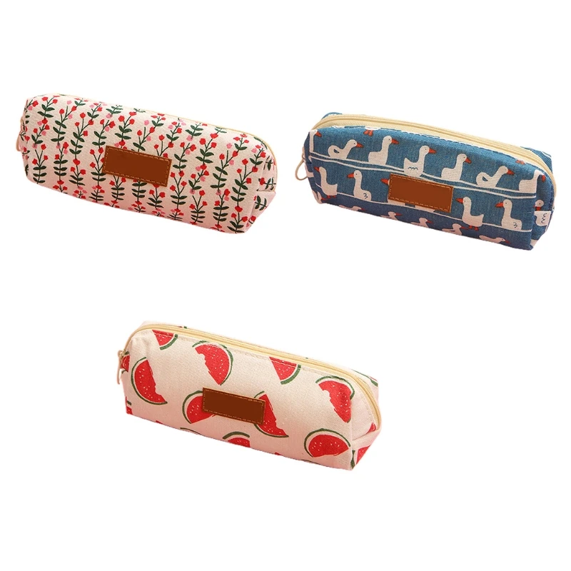 

Multifunctional Makeups Pouch Staionery Storage Bag Durable Washable for Girls D7WC