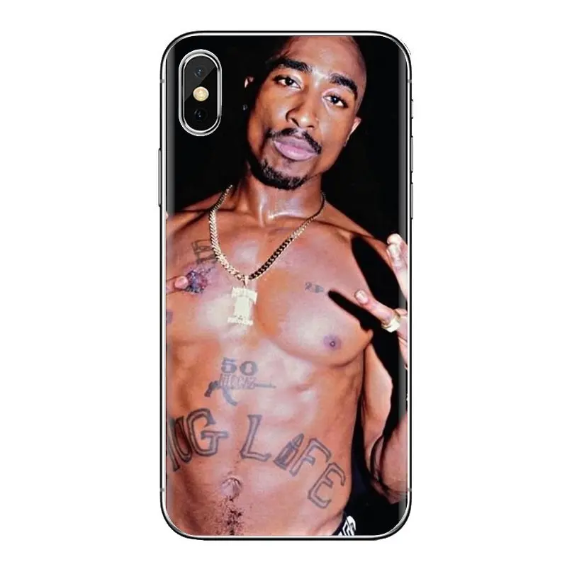 Силиконовый чехол для телефона Tupac Shakur 2 Pac Legend iPod Touch Apple iPhone 11 Pro 4 4s 5 5S SE 5C 6 6S 7 8 X XR XS
