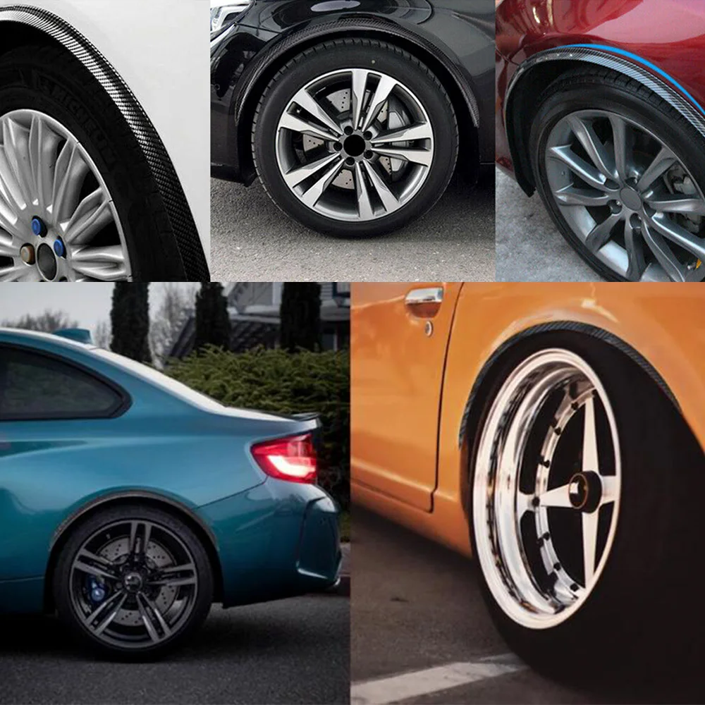 RASTP 2 шт./компл. стильные воланы для крыльев из углеродного волокна универсальные