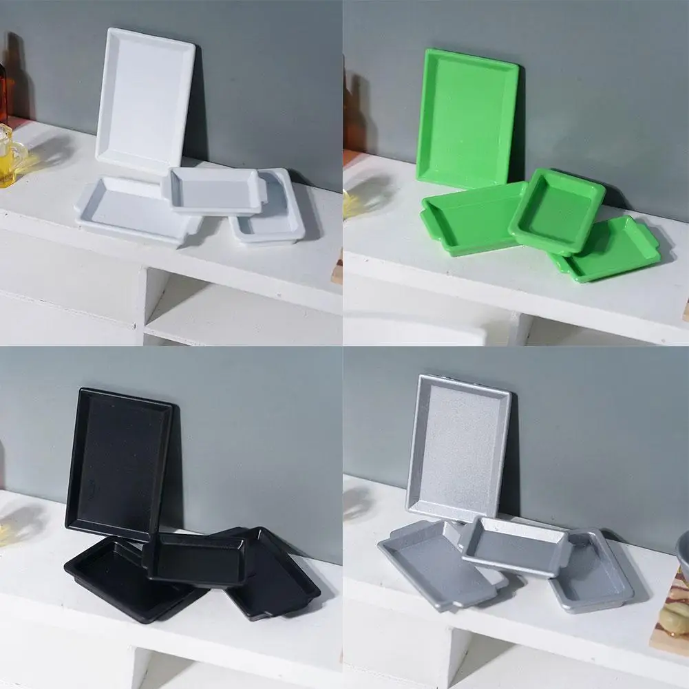 

Toys For Boys Mini Metal Plate Simulation Tray Model Toys For Miniature Accessories Decoration Dollhouse House