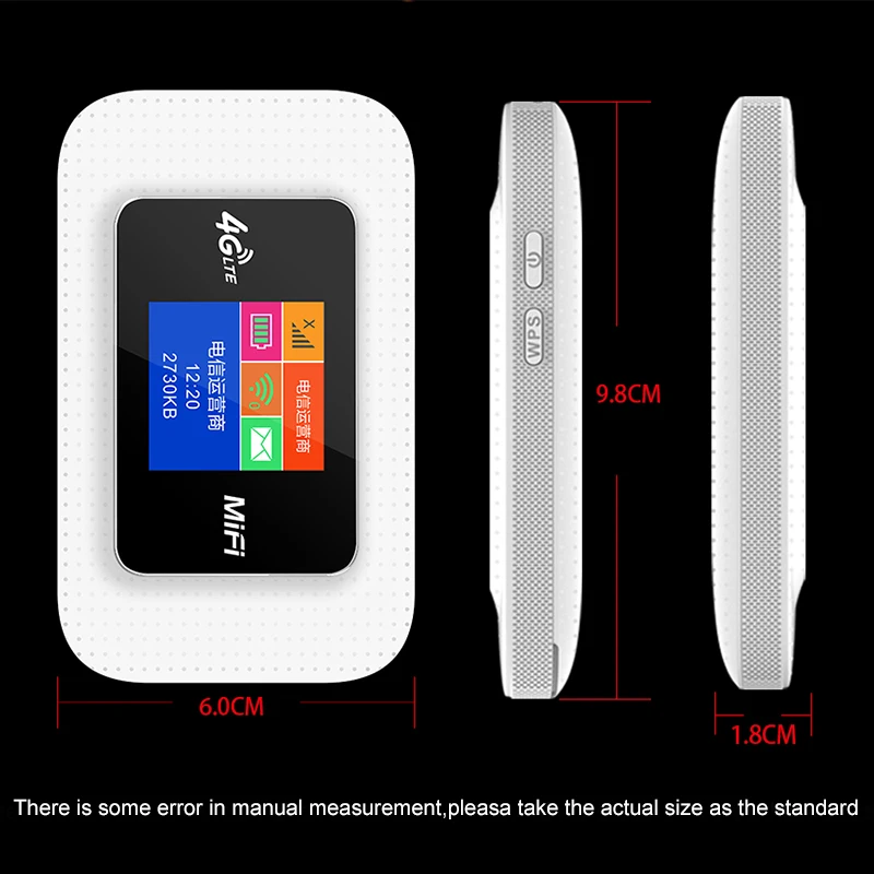 4G LTE Mobile Hotspot Wireless Broadband Mini Mifi Unlock 4G 3G Modem Portable Wifi Router Repeater Dongle