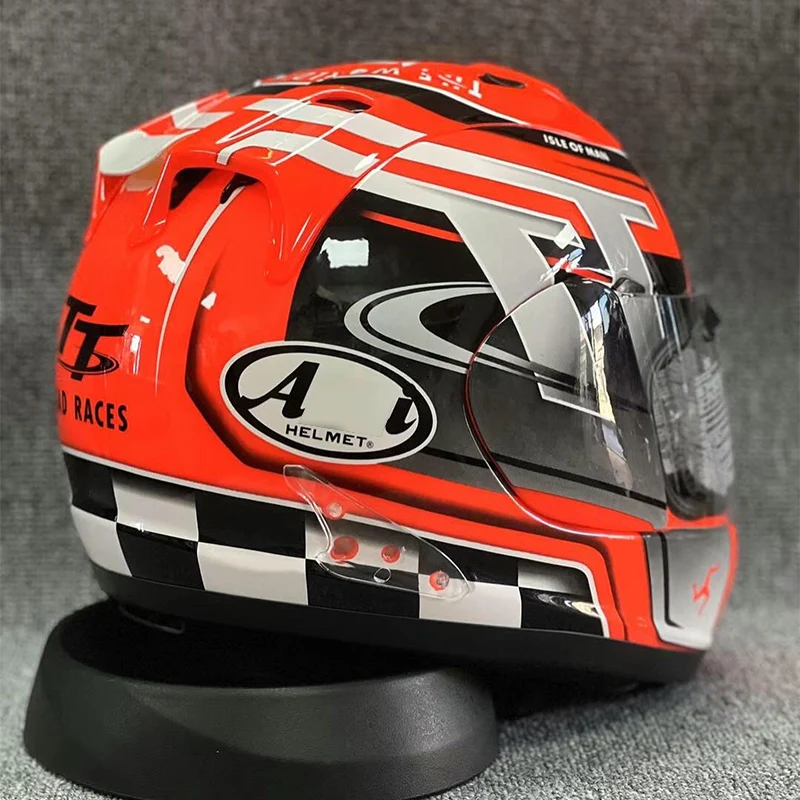 Мотоциклетный шлем на все лицо семейная модель ограниченный выпуск шлема IoM TT