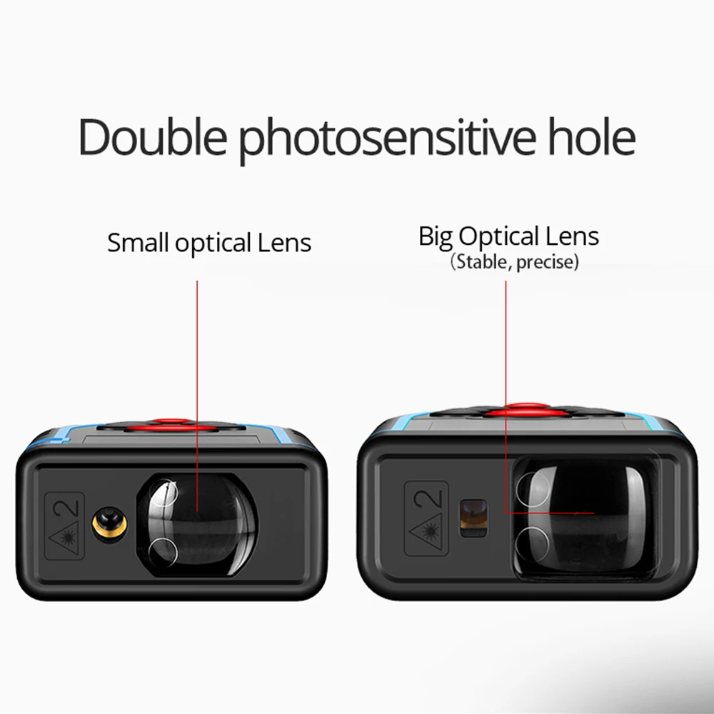 

SNDWAY 2 in 1 Color Camera Laser rangefinder Distance Ruler Meter Electronic Tape Measure 50m 70m 100m 120M Indoor Outdoor Usage