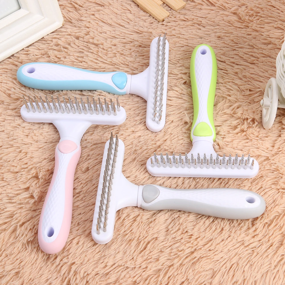 Щетка для удаления волос кошек и собак игла расческа стрижки шерсти домашних