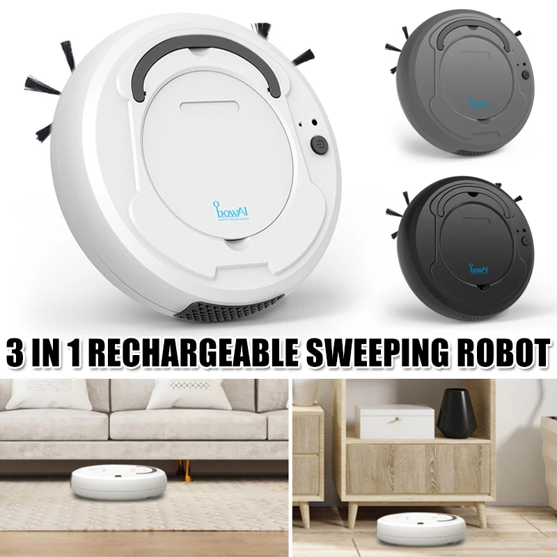 Automatic Robot 3-In-1 Smart Wireless Sweeping Vacuum Cleaner Dry Wet Cleaning Machine Charging Intelligent | Бытовая техника