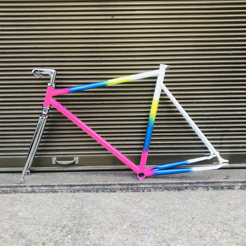 Рама для велосипеда fixie рама шоссейного 700 C 56 см 4130 хромомомолибденовая стальная