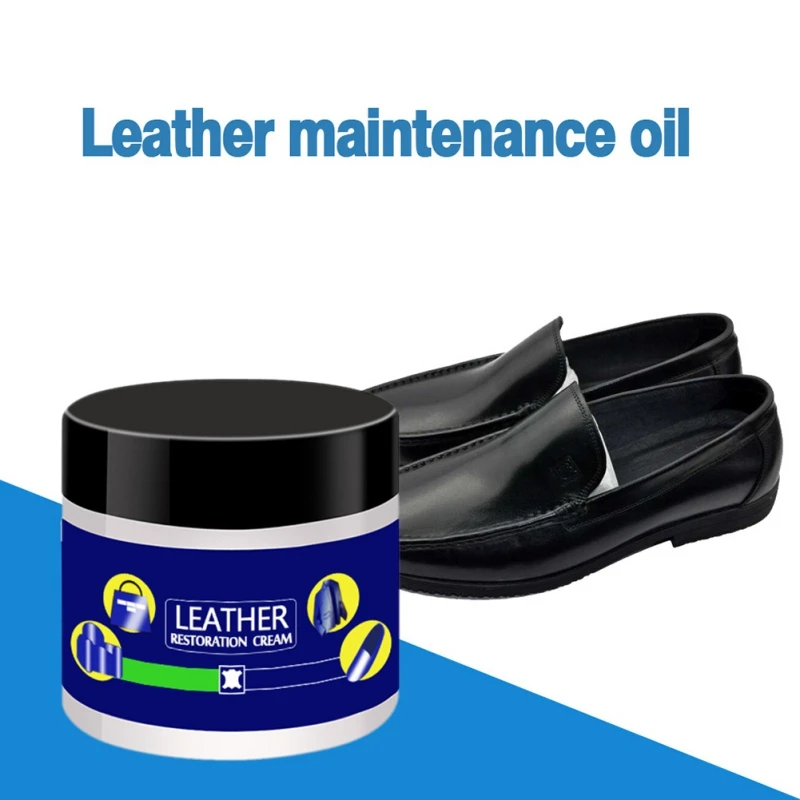 

Leather Cleaning And Maintenance Oil Mink Oil Nourishing Glazing Cream Leather Shoes Complementary Color Cream 2021 New