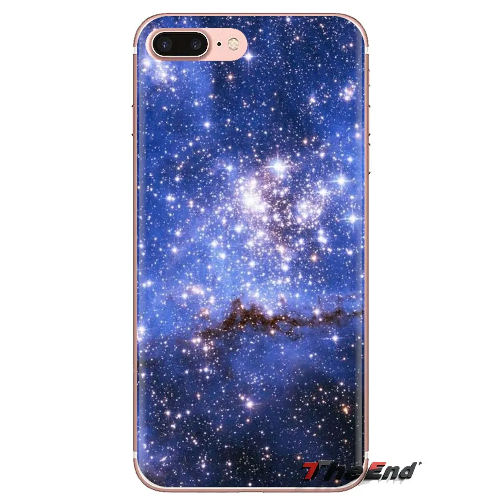 Soft Transparent Cases Covers Blue Galaxy Starry sky For iPod Touch Apple iPhone 4 4S 5 5S SE 5C 6 6S 7 8 X XR XS Plus MAX |