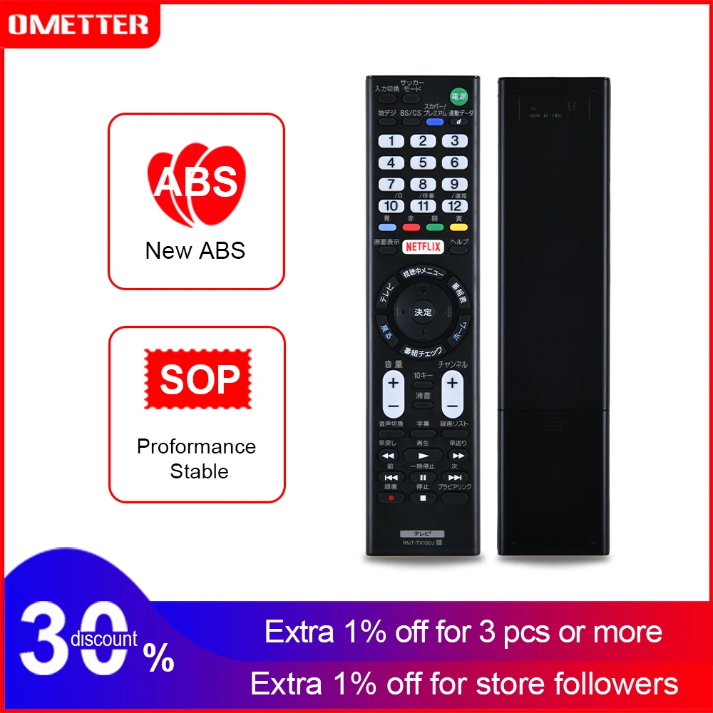 RMT TX100J пульт дистанционного управления для sony led lcd TV KDL 55W805C FWL 55W755C 50W805C 50W755c
