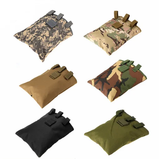 

CQC Molle System AR15 Tactical Molle Dump Magazine Pouch Hunting Recovery Bag Drop Pouch Military Accessories