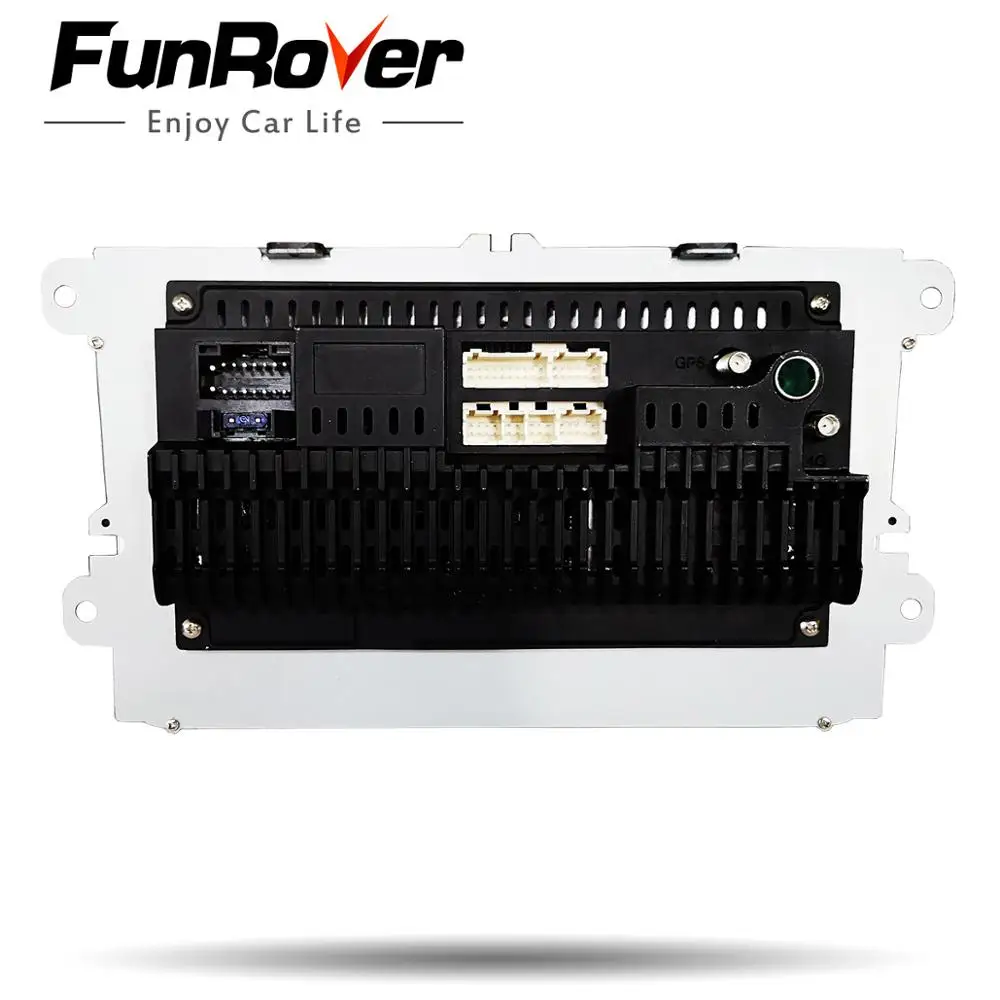 Funrover ips 2 din Android 9,0 Автомобильный dvd стерео gps для Volkswagen Polo Tiguan passat b5 b6 fabia mirrorlink wifi BT авто радио