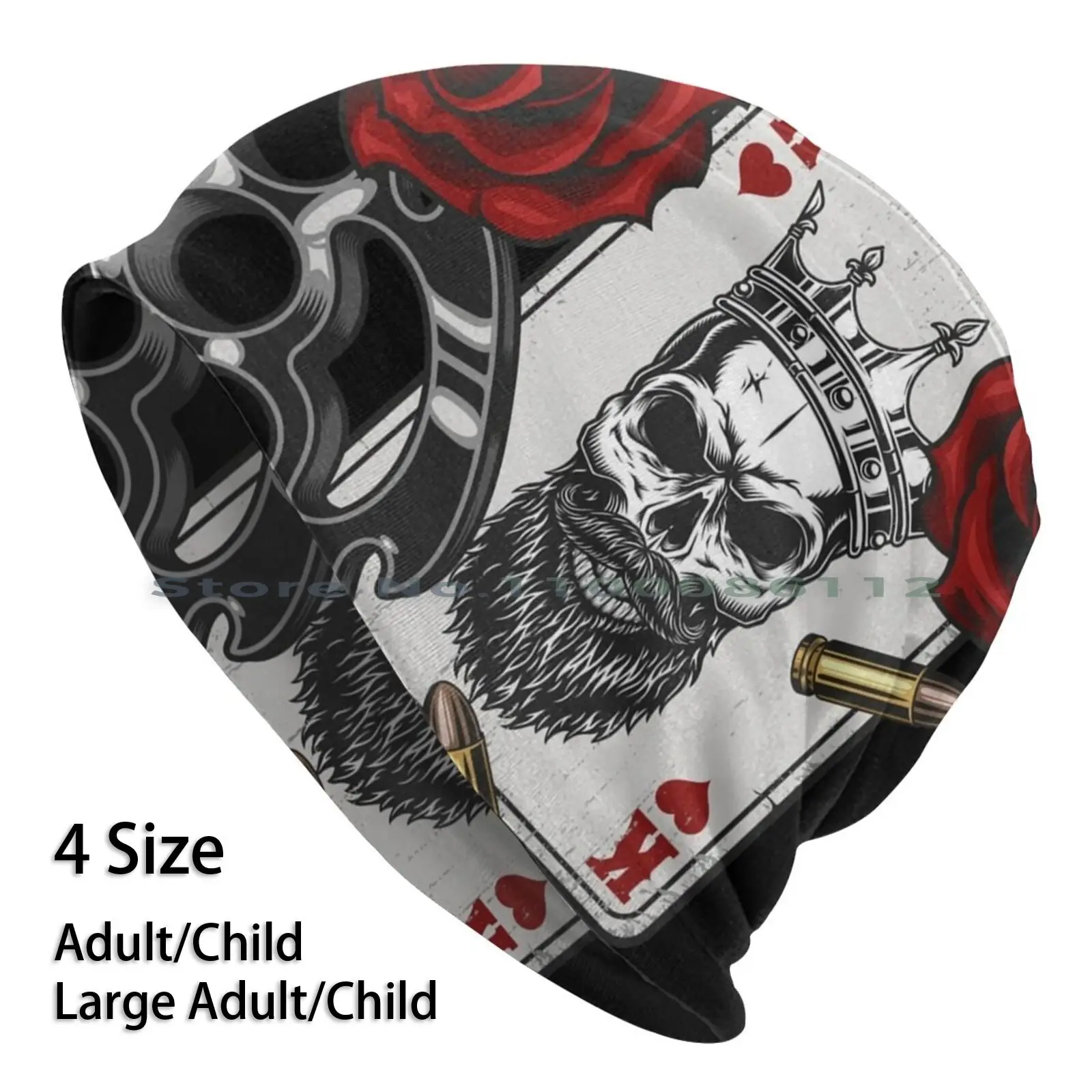 

Calaveras Skull Cards Roses Bullets Knuckles Beanies Knit Hat Calaveras Calacas Dia De Los Muertos Skull Skeleton Dice Gambling