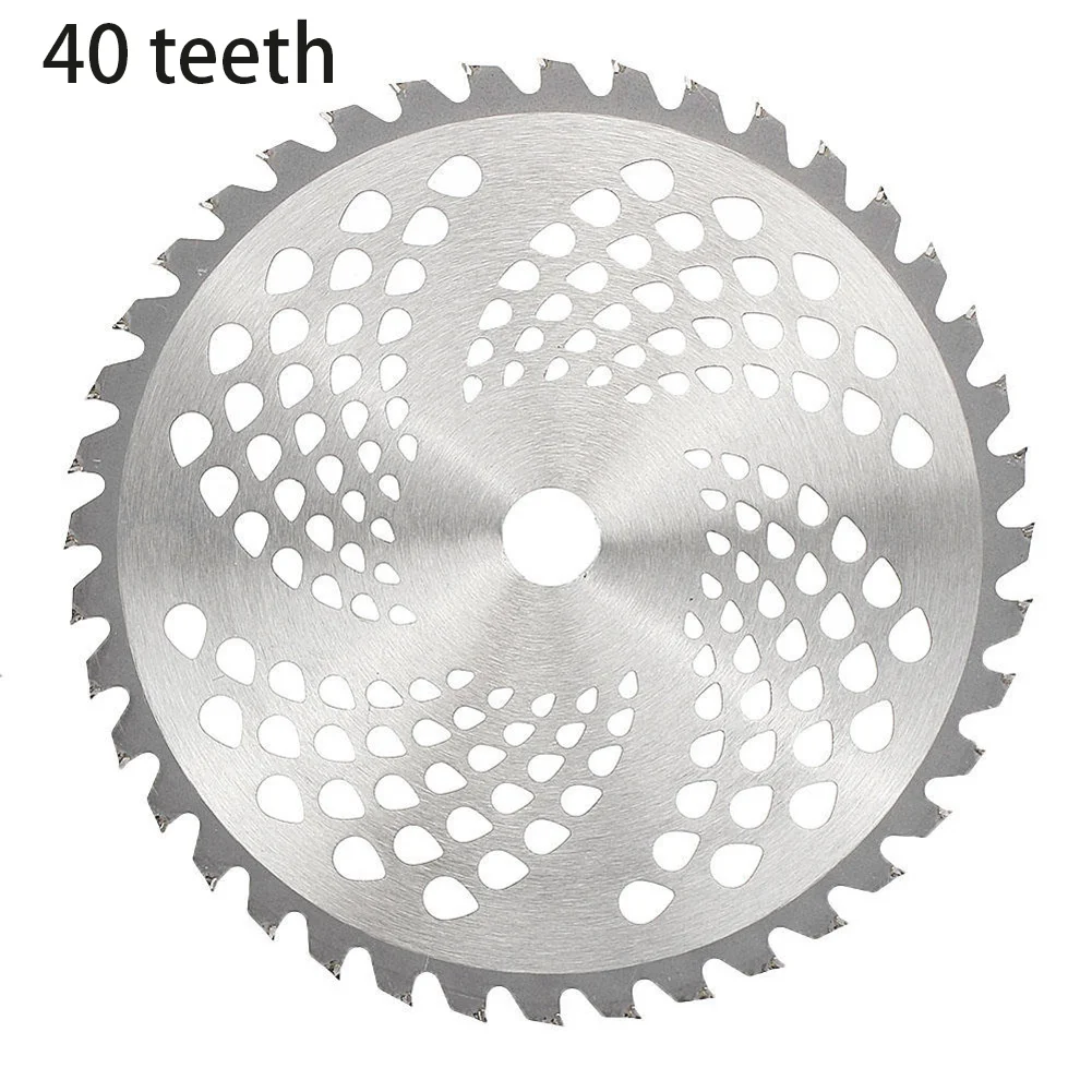 

255mm 40T 60T 80T Brush Cutter Blade Lawn Mower Replacement Circular Saw For Cutting GrassTree Trimmer