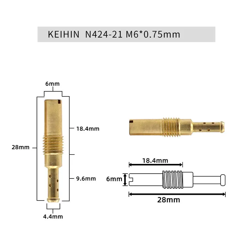 Комплект карбюратора Alconstar для OKO Koso Keihin N424-21 10 шт./компл. 32-80 мотоцикла скутера PZ26