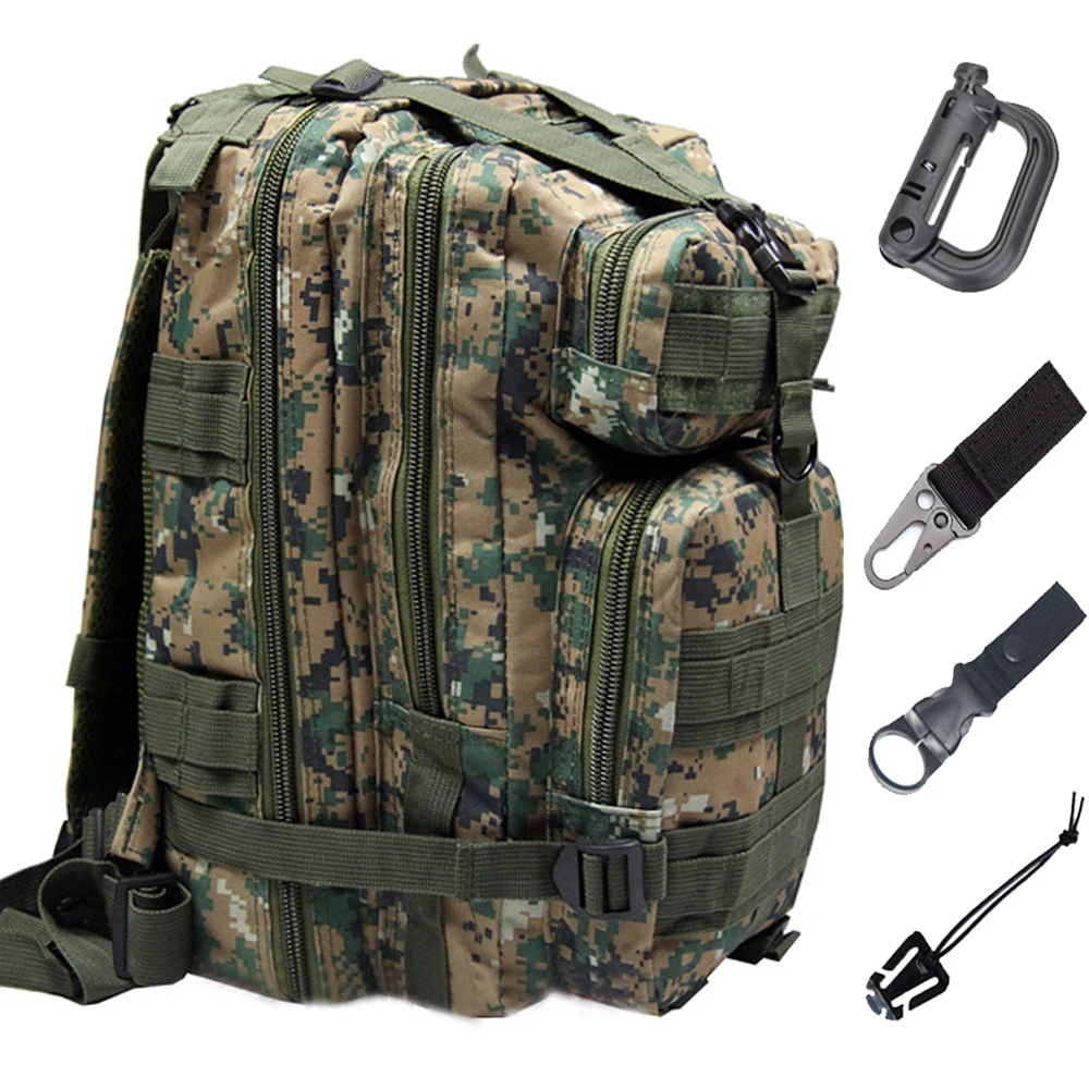 Bag and accessories Открытый военный рюкзак 1000D нейлон 30L водонепроницаемый тактический рюкзак спортивный Кемпинг Туризм треккинг Рыбалка Охота сумки - Цвет: Bag and accessories