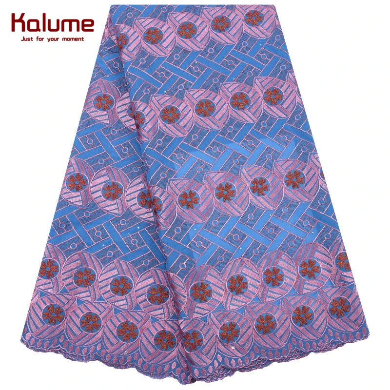 Kalume Новое поступление африканская кружевная ткань удобная для людей нигерийская