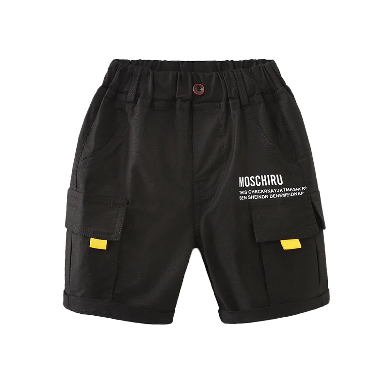 

Baby Pants 2021 Summer Boy Children's Clothing Children's Elastic Five-point Pants