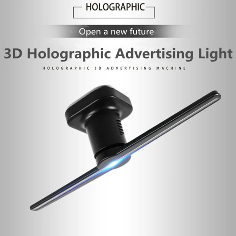 

LED 3D Holographic Projectors 3D Hologram Advertising Display Imaging Naked Eye LED Moving Head Light for Art Holiday Decor