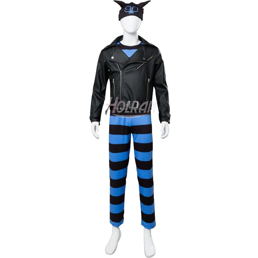 

Костюм для косплея риома рома хоши из «Danganronpa V3: Killing Harmony», вязаная шапка, комбинезон для Хэллоуина, на заказ