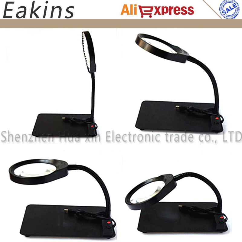 8X многофункциональный HD объектив светодиодный регулируемый настольное