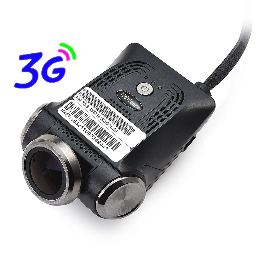 Udricare 3g мини скрытый DVR WiFi мобильный телефон онлайн-трекер GPS удаленный дисплей Воспроизведение HD 1080P заднего вида двойная камера DVR